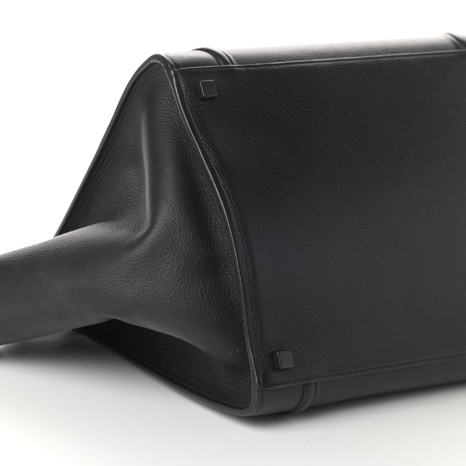 Celine Supple Calfskin Medium Phantom Luggage Black 8 of 9