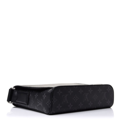 Louis Vuitton Monogram Eclipse District PM Black 4 of 9