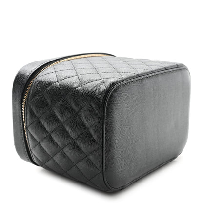 Chanel Caviar Quilted Large Vanity Pouch Black 4 of 7