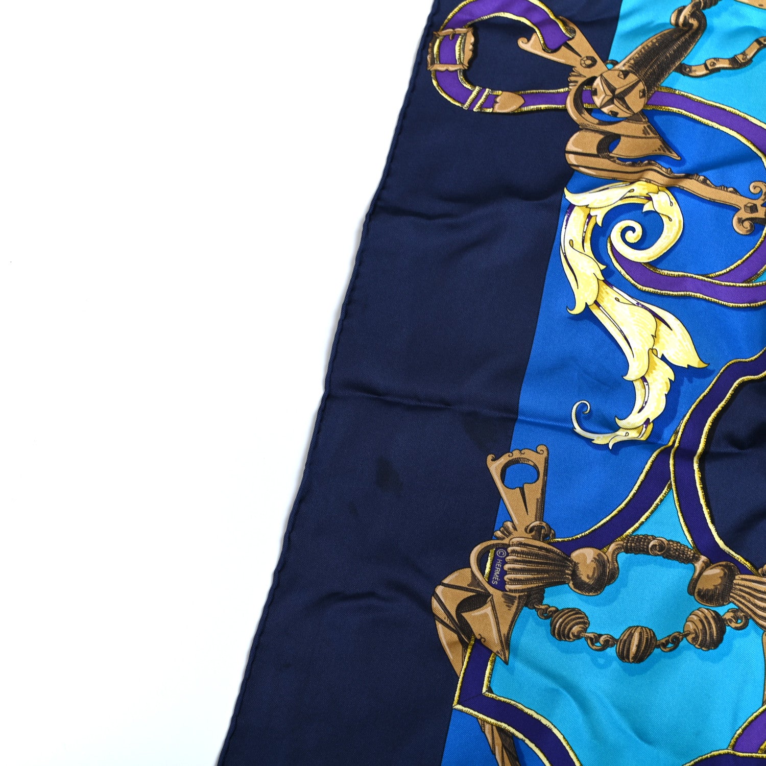 Hermes Silk L'Instruction Du Roy Scarf 90 5 of 9