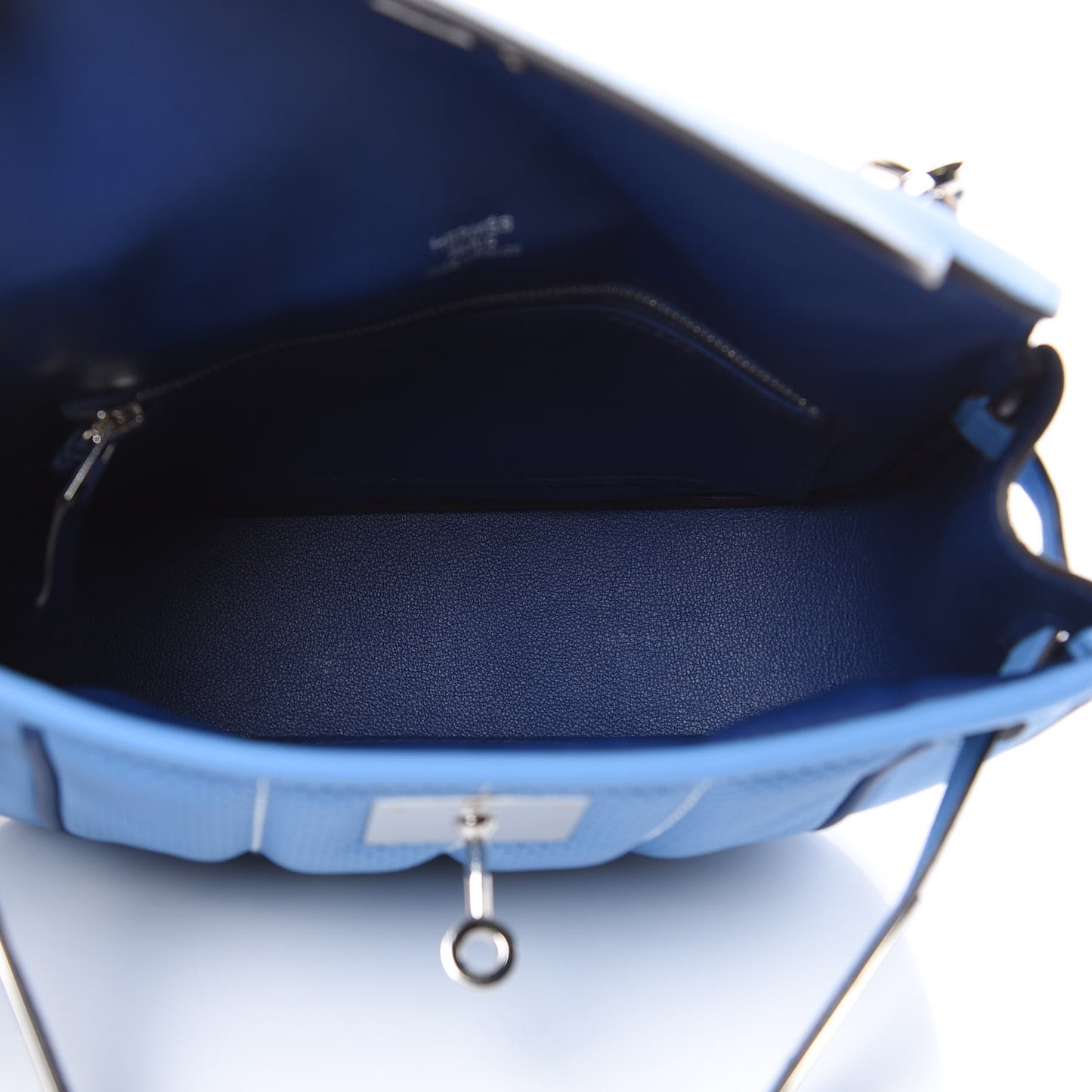 Veau Swift Mini Sac Berline Bleu Paradis Saphir