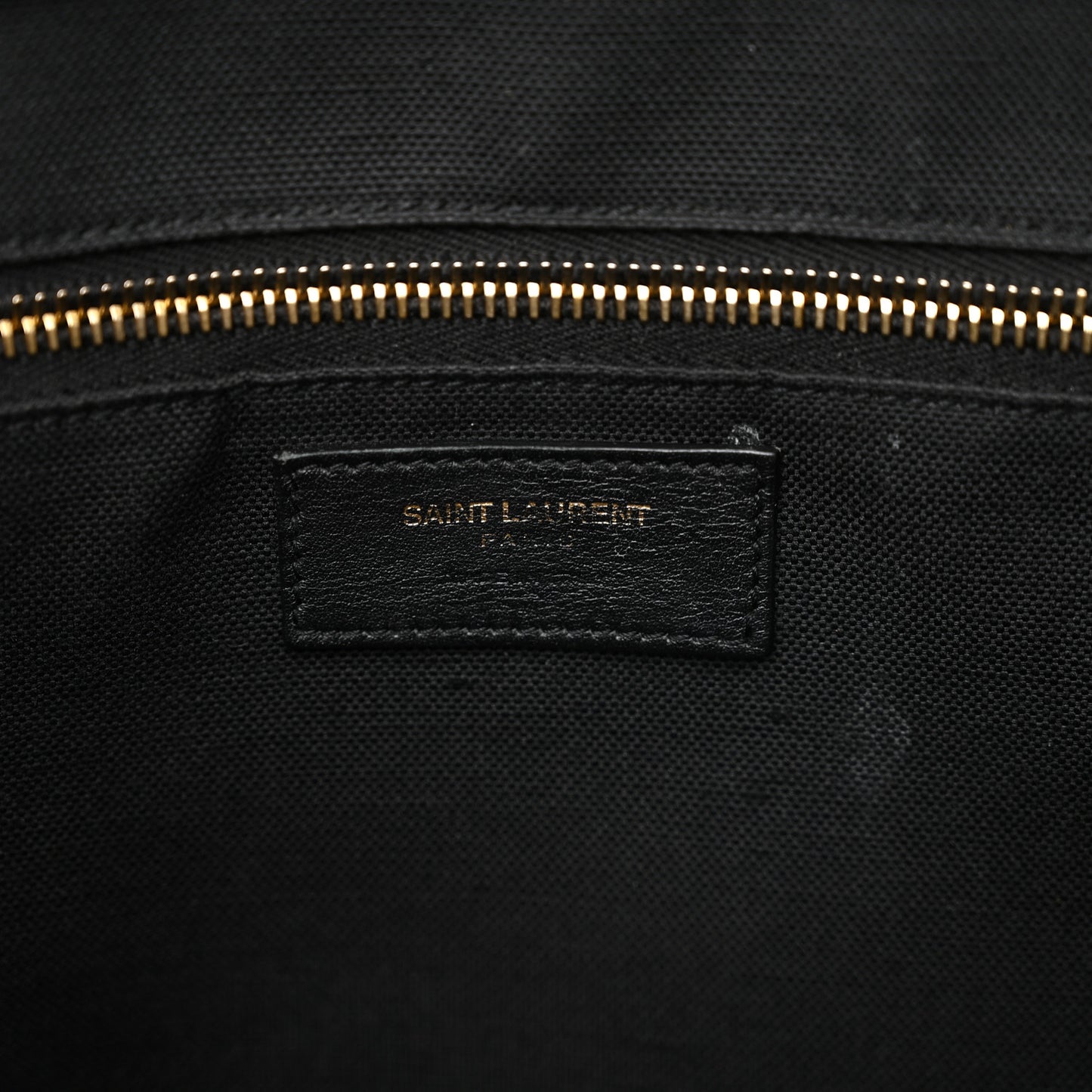 Embroidered Cotton Linen Rive Gauche Noe Tote Natural Black