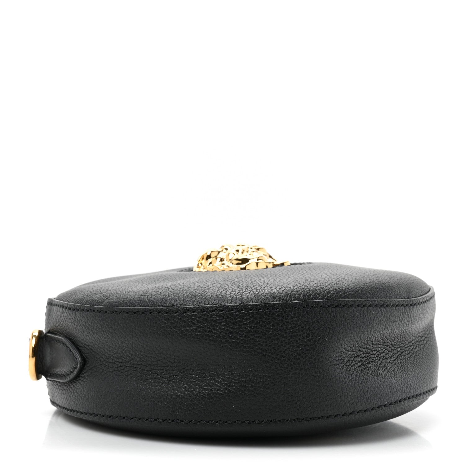 Versace Calfskin La Medusa Round Camera Bag Black 4 of 8