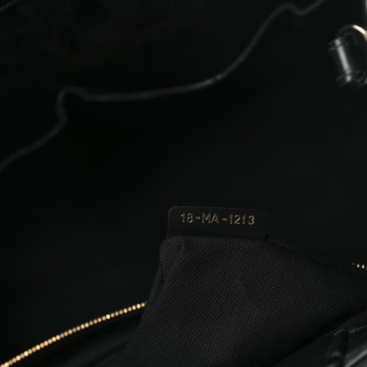 Christian Dior Calfskin Macro Cannage Medium Book Tote Black 6 of 10