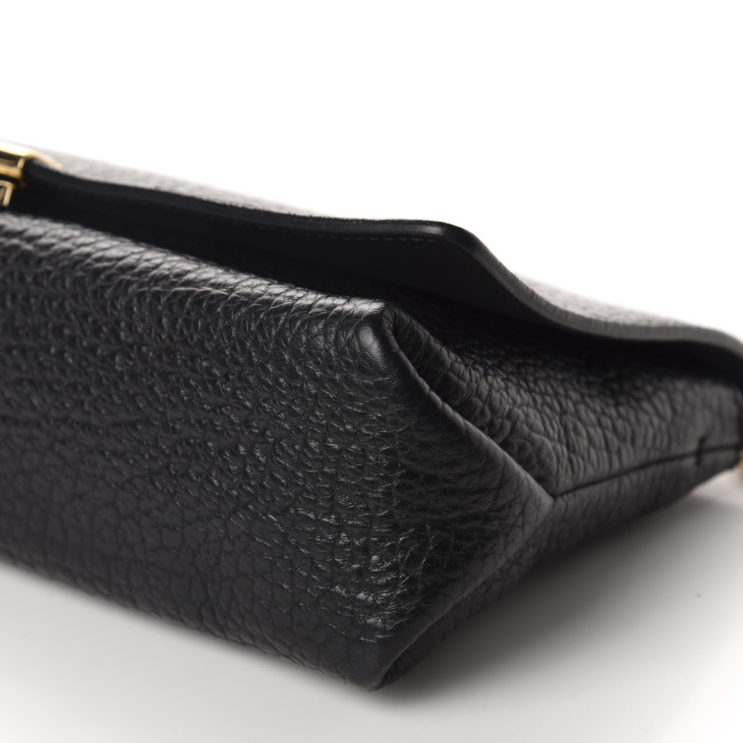 Burberry Signature Grain Medium Mildenhall Crossbody Bag Black 7 of 9