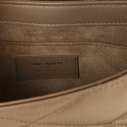 Saint Laurent Satin Quilted Le 57 Diamond Shoulder Bag Mouse 6 of 11