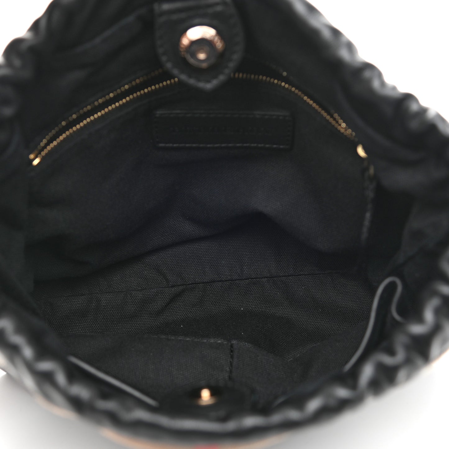 Calfskin House Check Little Crush Black