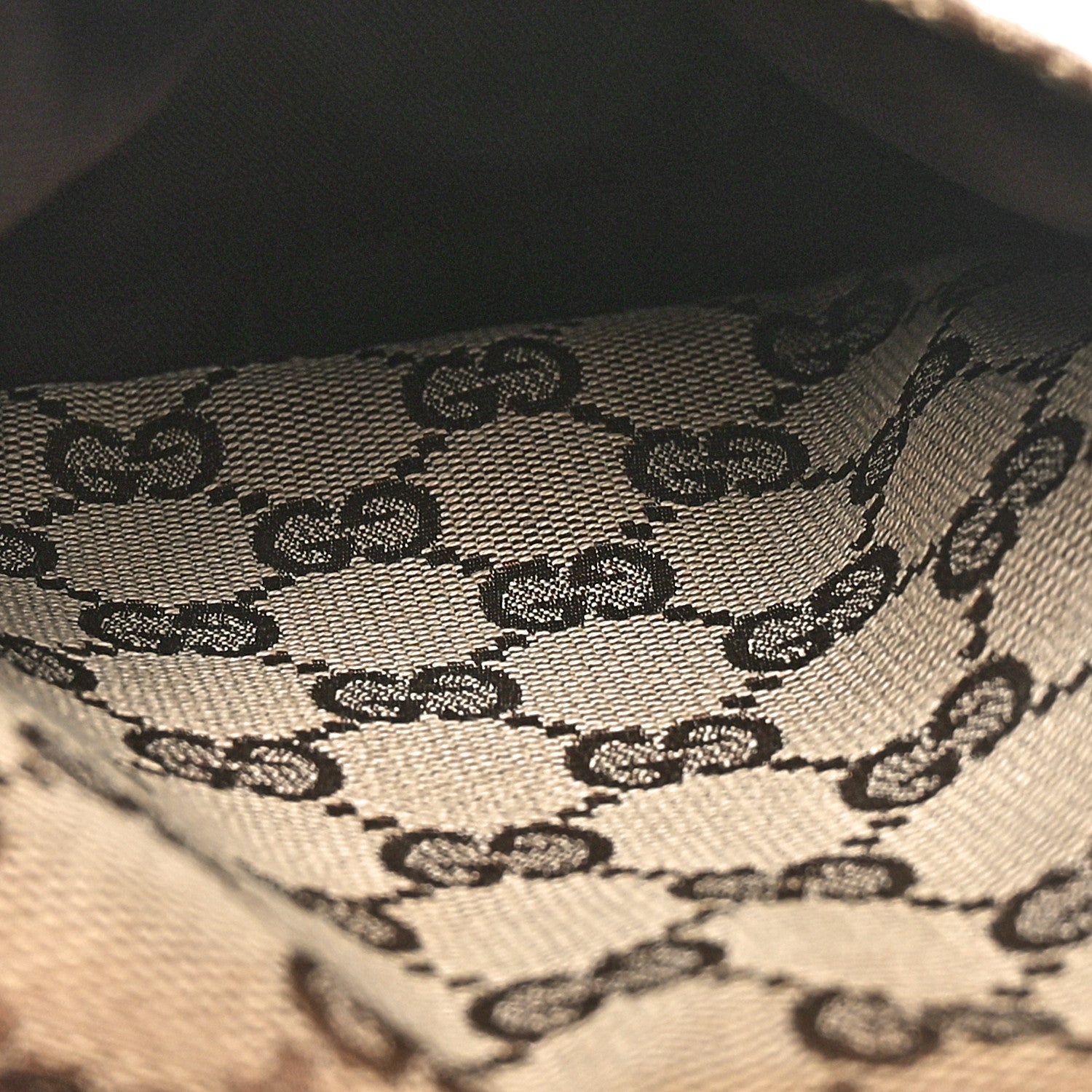 Gucci Monogram Web Belt Bag Dark Brown 5 of 9