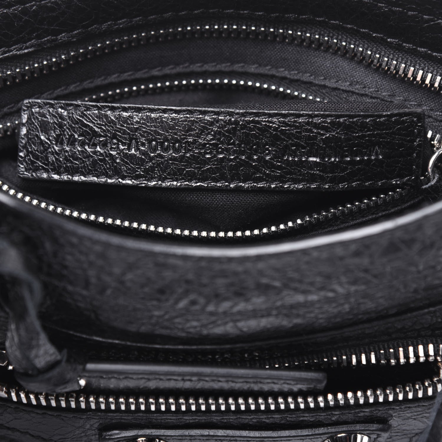 Balenciaga Agneau Classic Silver Hardware Mini City Black 8 of 21