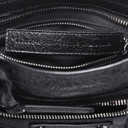 Balenciaga Agneau Classic Silver Hardware Mini City Black 8 of 21
