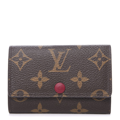Louis Vuitton Monogram 6 Key Multicles Holder Fuchsia 1 of 6