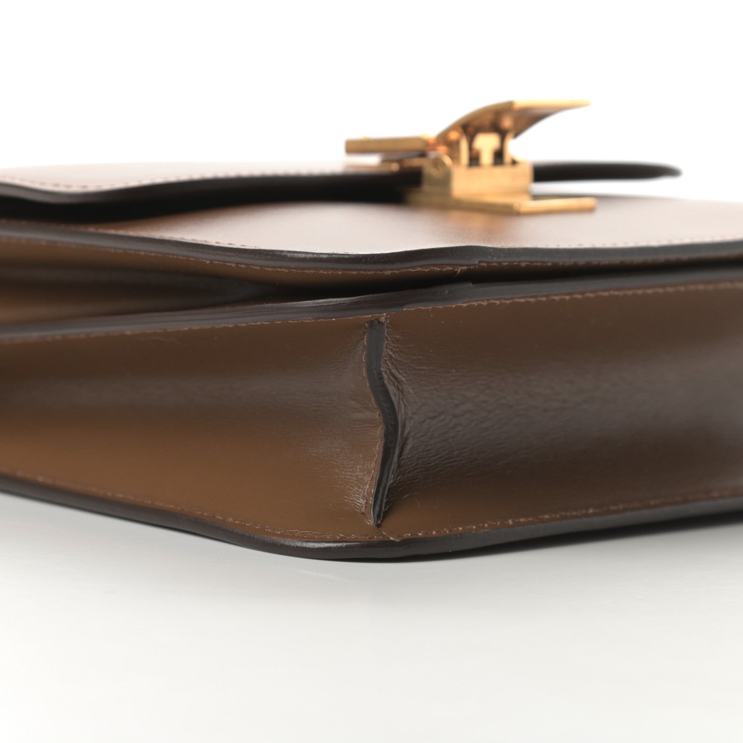 Celine Box Calfskin Teen Classic Box Flap Bag Camel 9 of 13