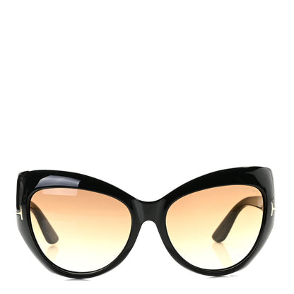 Tom Ford Bardot Sunglasses TF284 Black 2 of 8