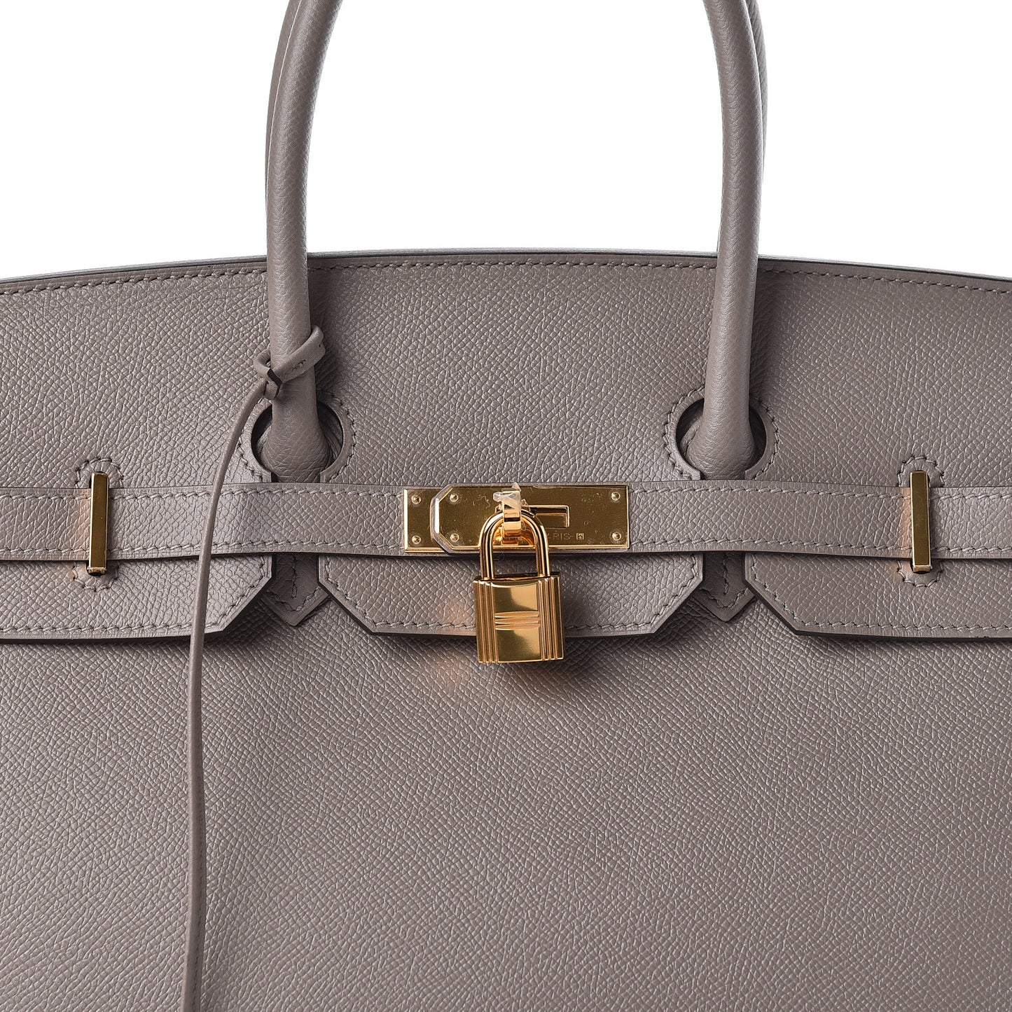 Epsom Birkin 35 Gris Asphalte