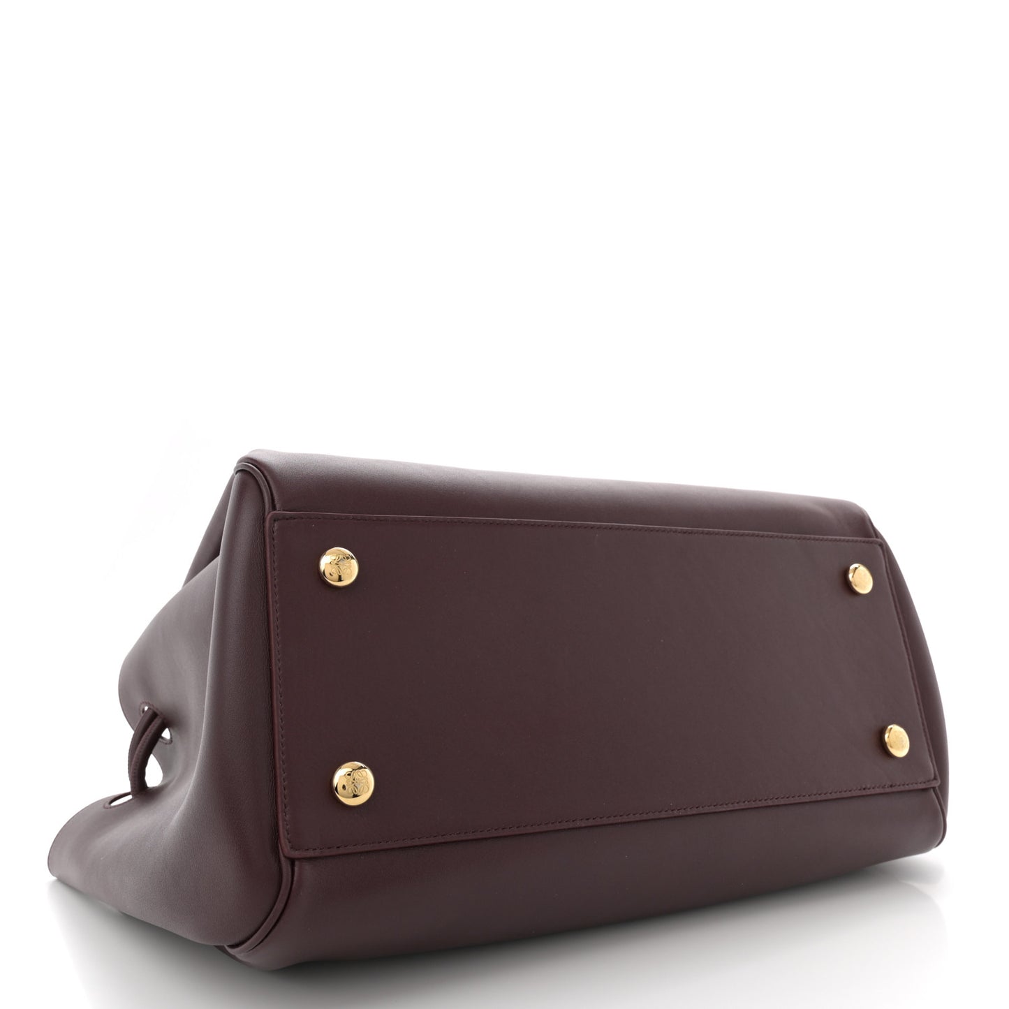 Supple Calfskin Large Madrid Bag Dark Burgundy