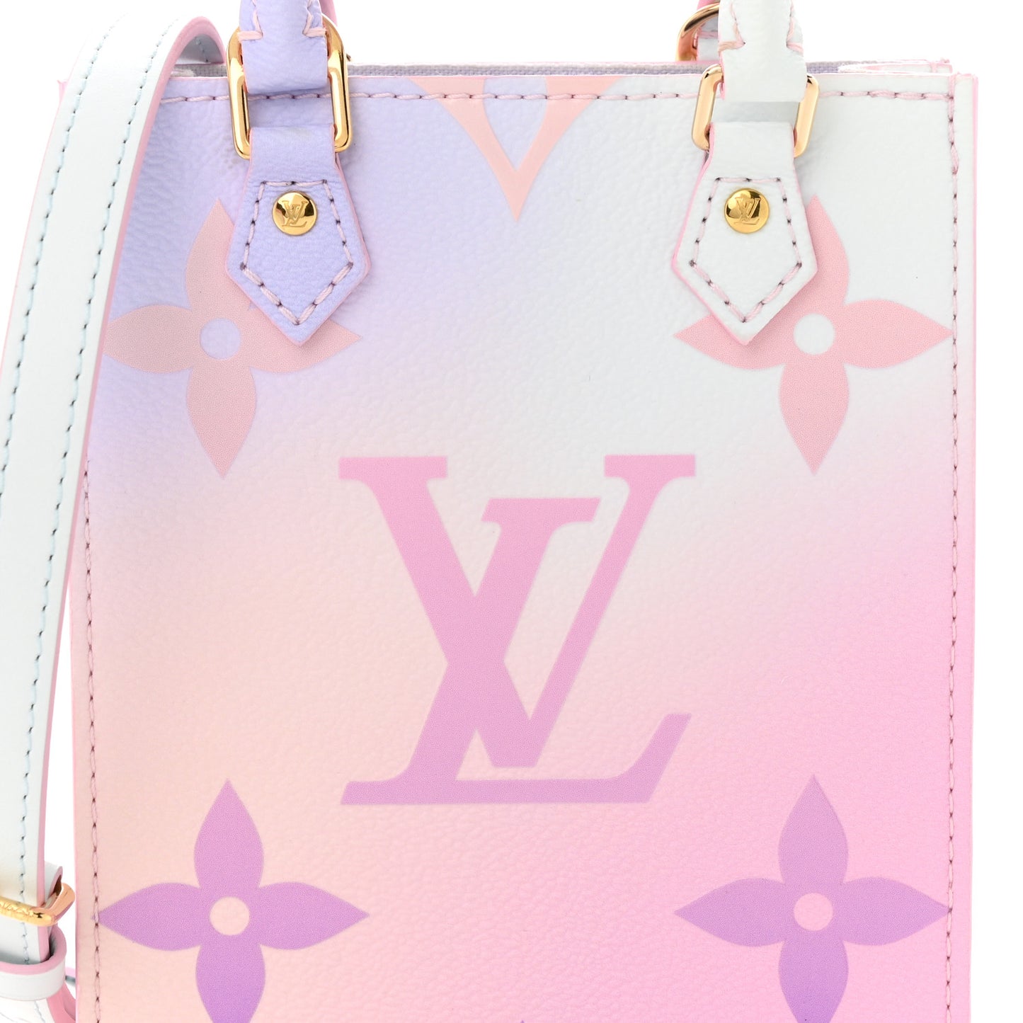 Monogram Giant Spring In The City Petit Sac Plat Sunrise Pastel