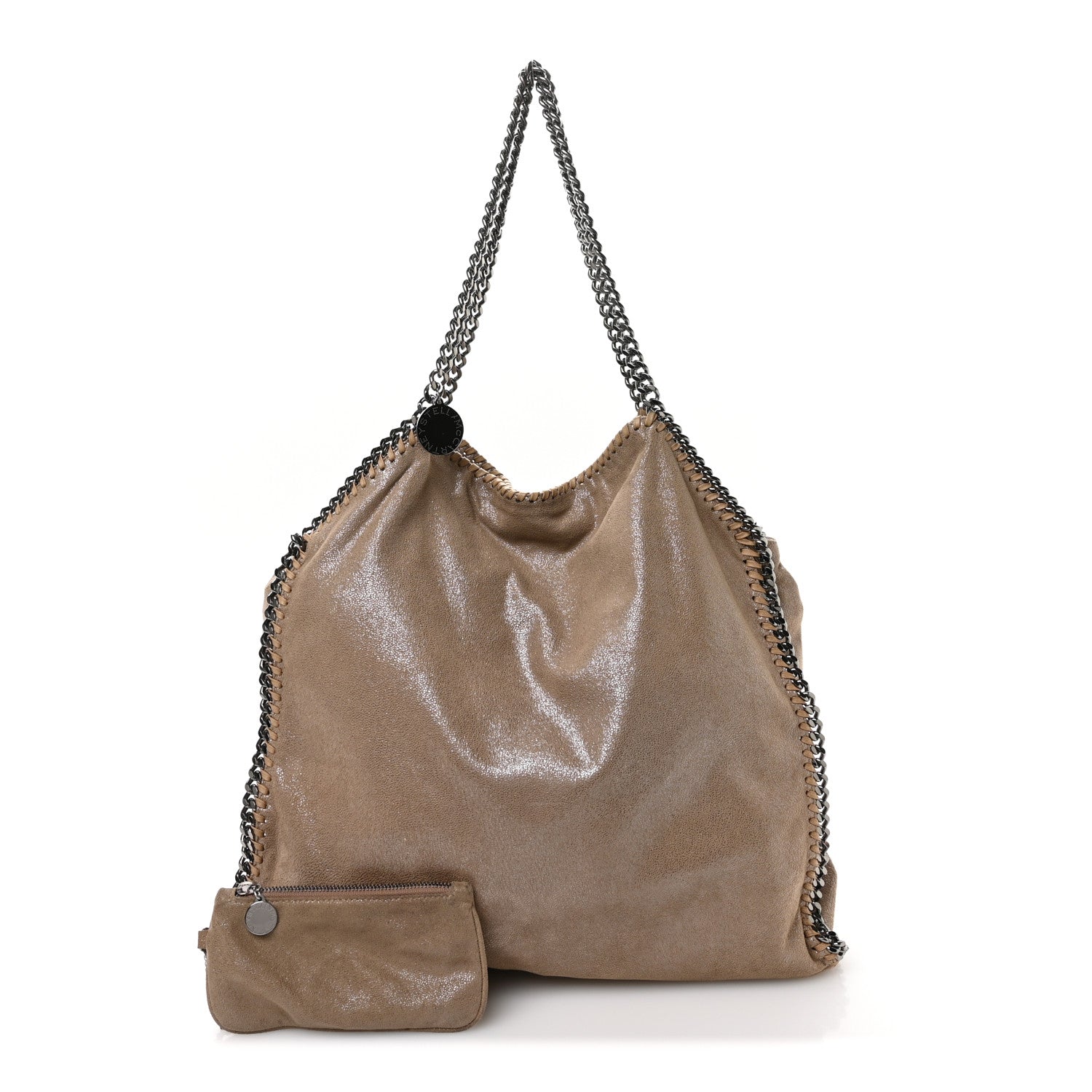 Stella McCartney Shaggy Deer Falabella Big Tote Redwood 3 of 12