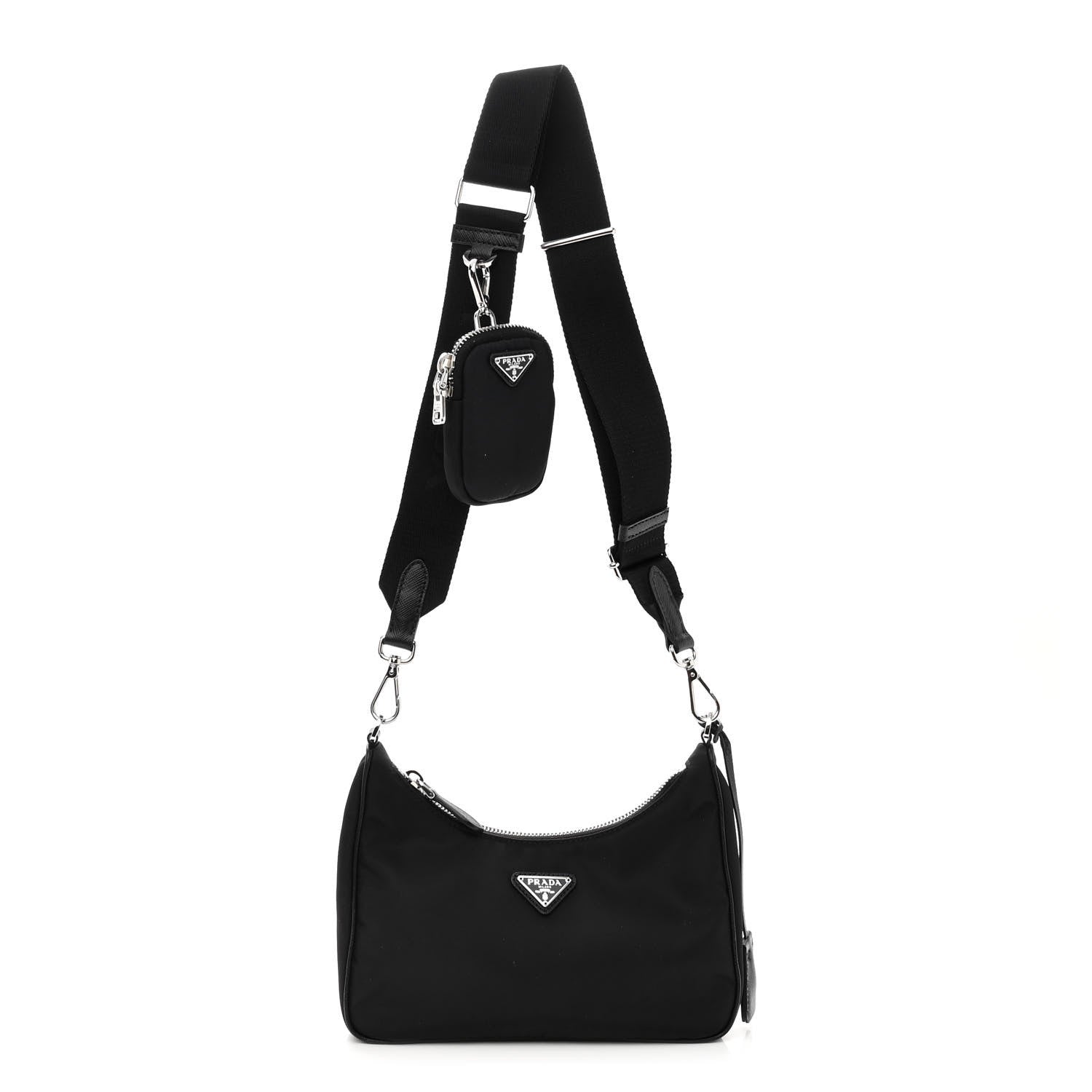 Prada Nylon Re-Edition 2005 Shoulder Bag Black 1 of 9