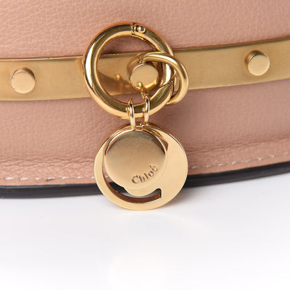Chloe Calfskin Small Nile Bracelet Minaudiere Bag Biscotti Beige 8 of 11