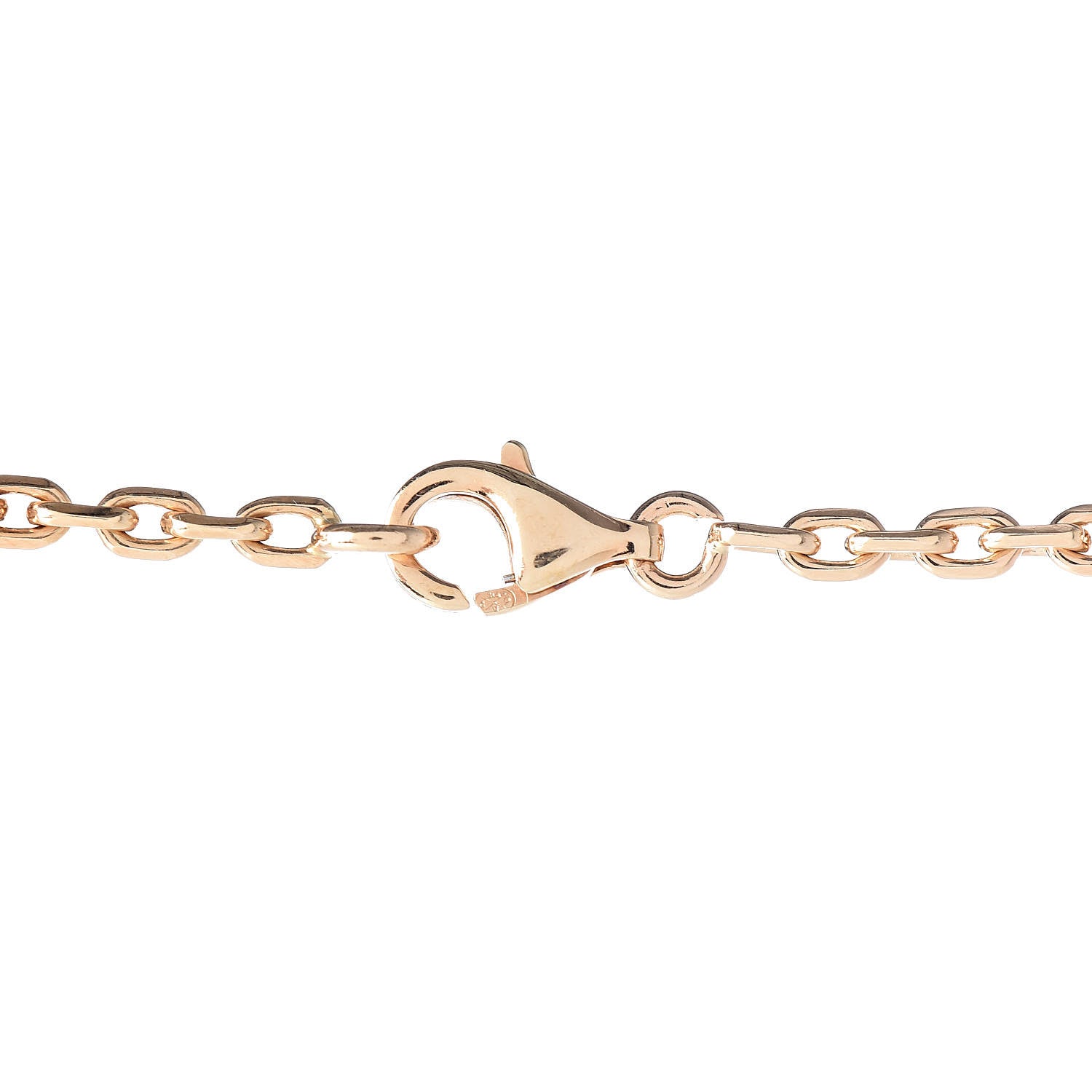 Van Cleef & Arpels 18K Yellow Gold Mother of Pearl 10 Motifs Vintage Alhambra Necklace 4 of 6