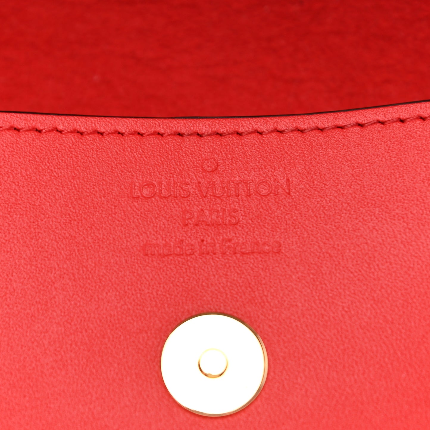 Monogram Woody Glasses Case Rouge