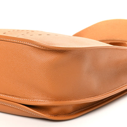 Hermes Epsom Evelyne III GM Gold 10 of 12