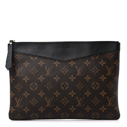 Louis Vuitton Monogram Daily Pouch Black 1 of 10