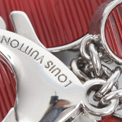 Louis Vuitton Fleur d Epi Bag Charm Rubis Red 2 of 4