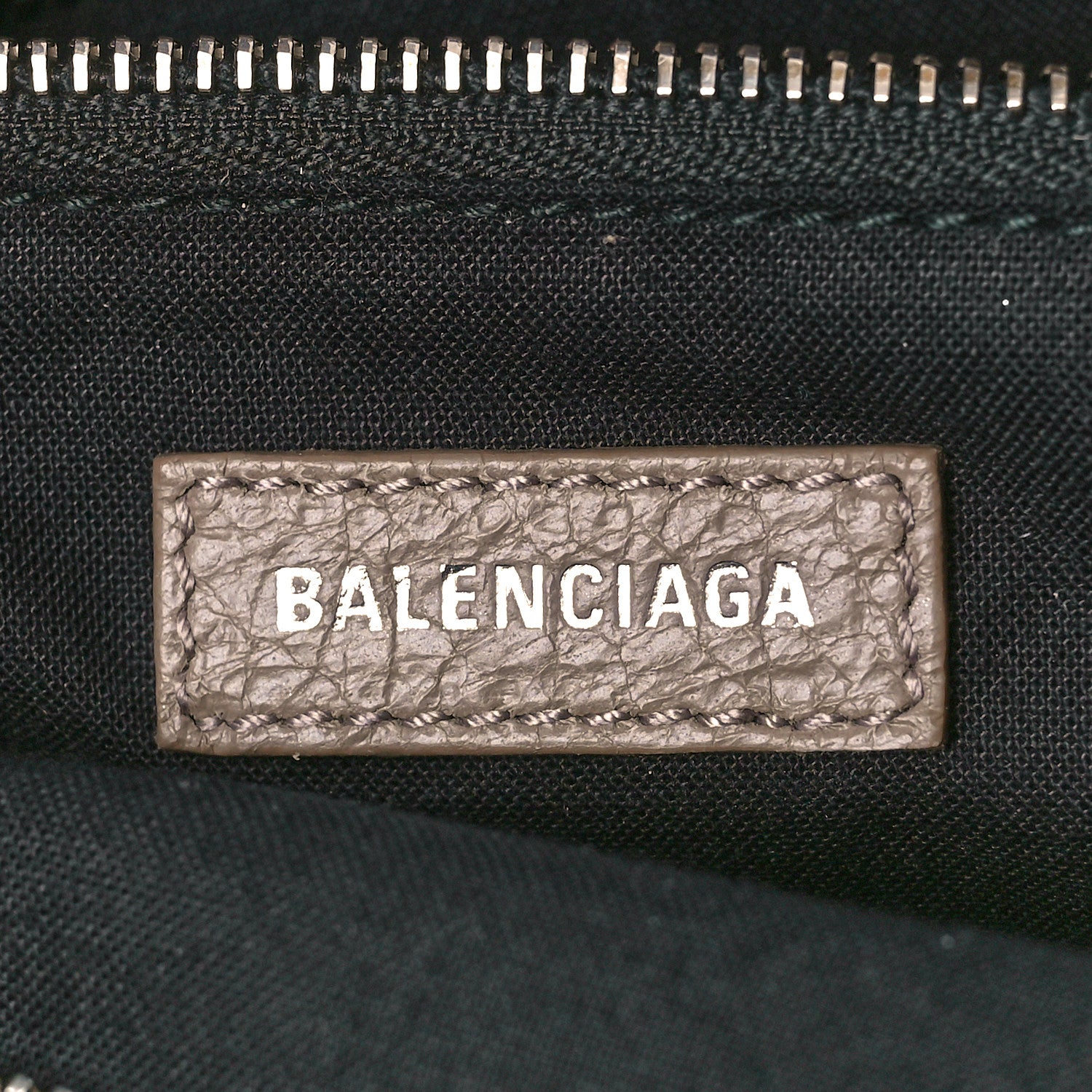 Balenciaga Agneau Classic Silver Hardware S City Dark Mink Grey 5 of 7