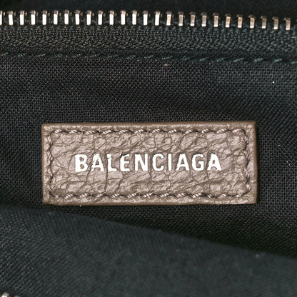 Balenciaga Agneau Classic Silver Hardware S City Dark Mink Grey 5 of 7