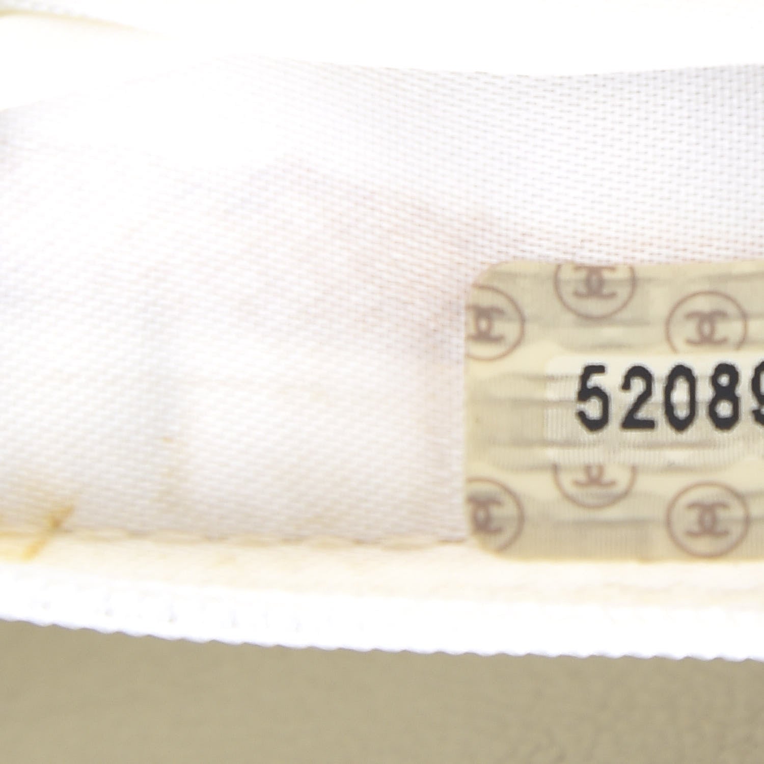 Chanel Caviar Top Handle Bag White 7 of 11