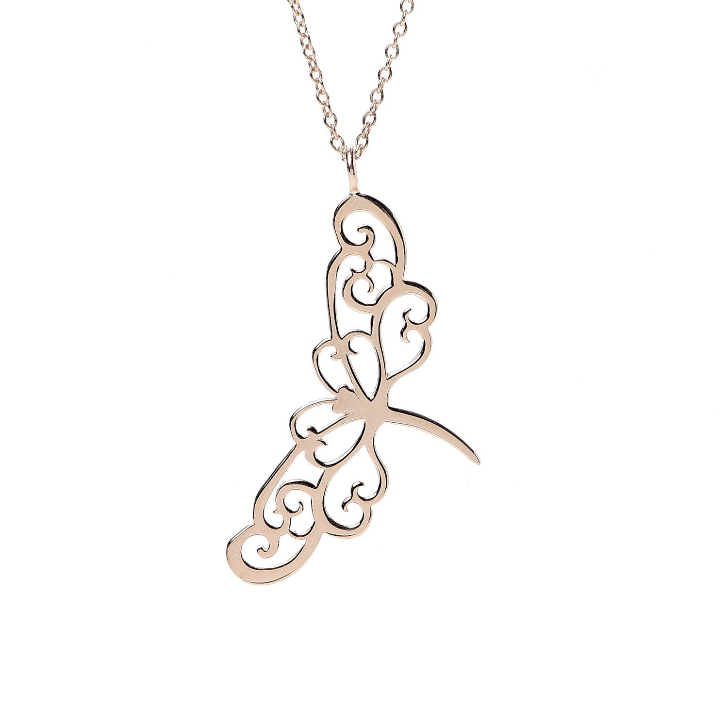 Tiffany Rubedo Enchant Dragonfly Pendant Necklace 4 of 6