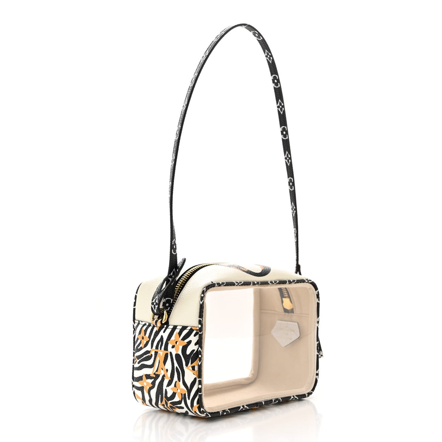 Monogram Giant Jungle Beach Pouch Ivory