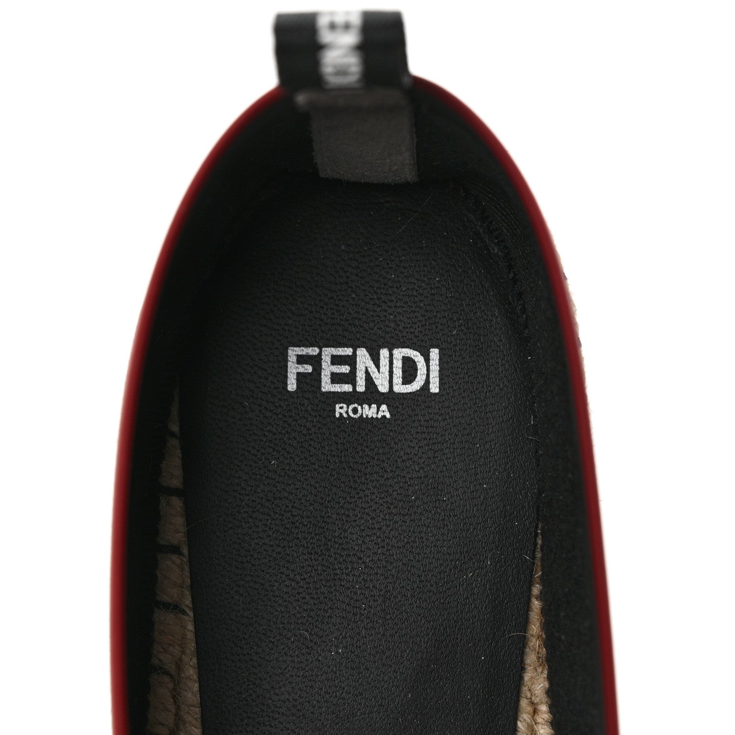 Fendi Canvas Mesh FF Colibri Espadrilles 39.5 Black Tobacco Moro 8 of 8