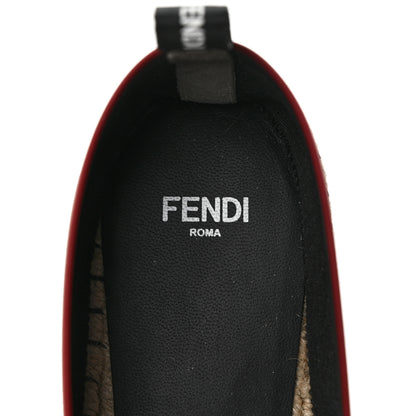 Fendi Canvas Mesh FF Colibri Espadrilles 39.5 Black Tobacco Moro 8 of 8