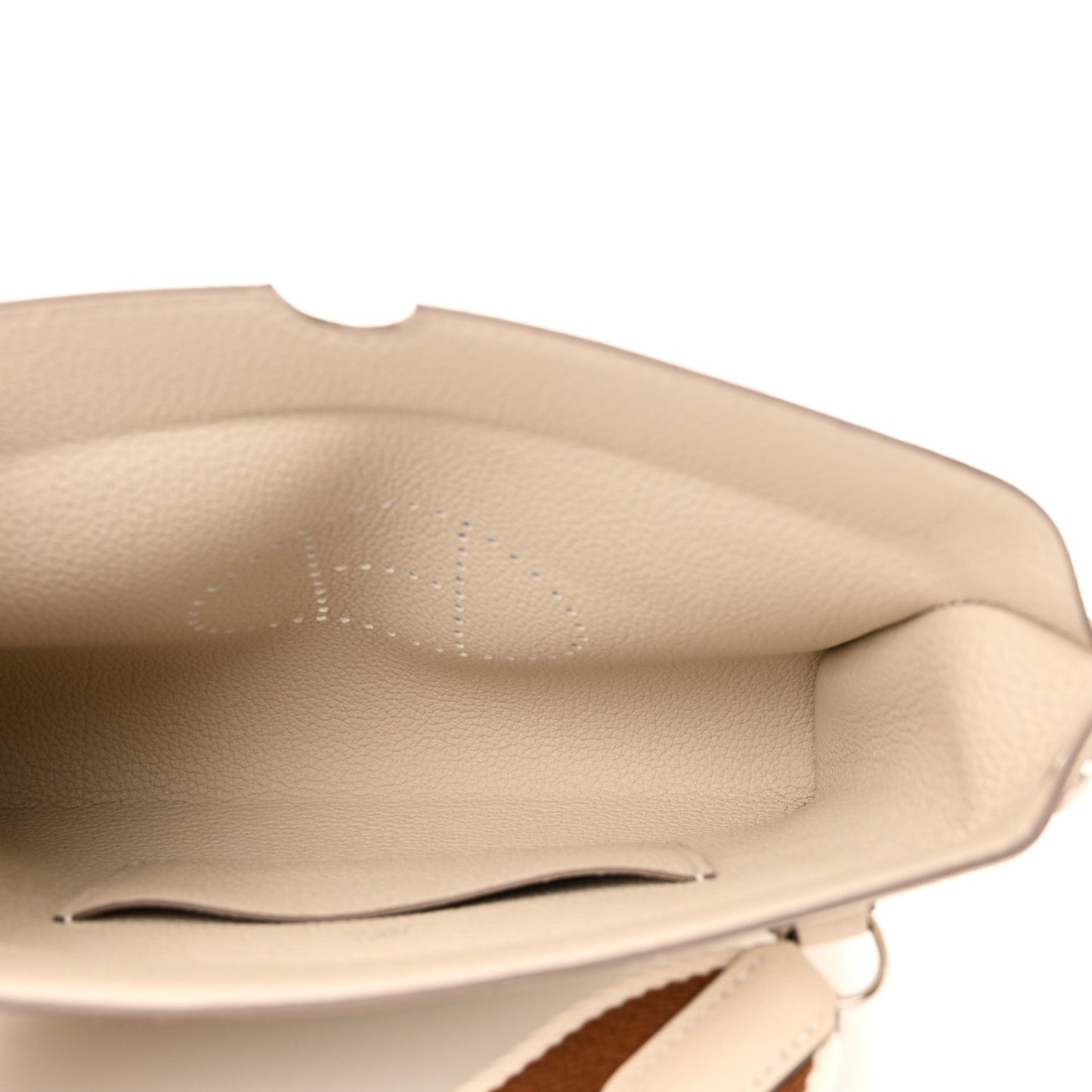Togo Videpoches Craie Gold White