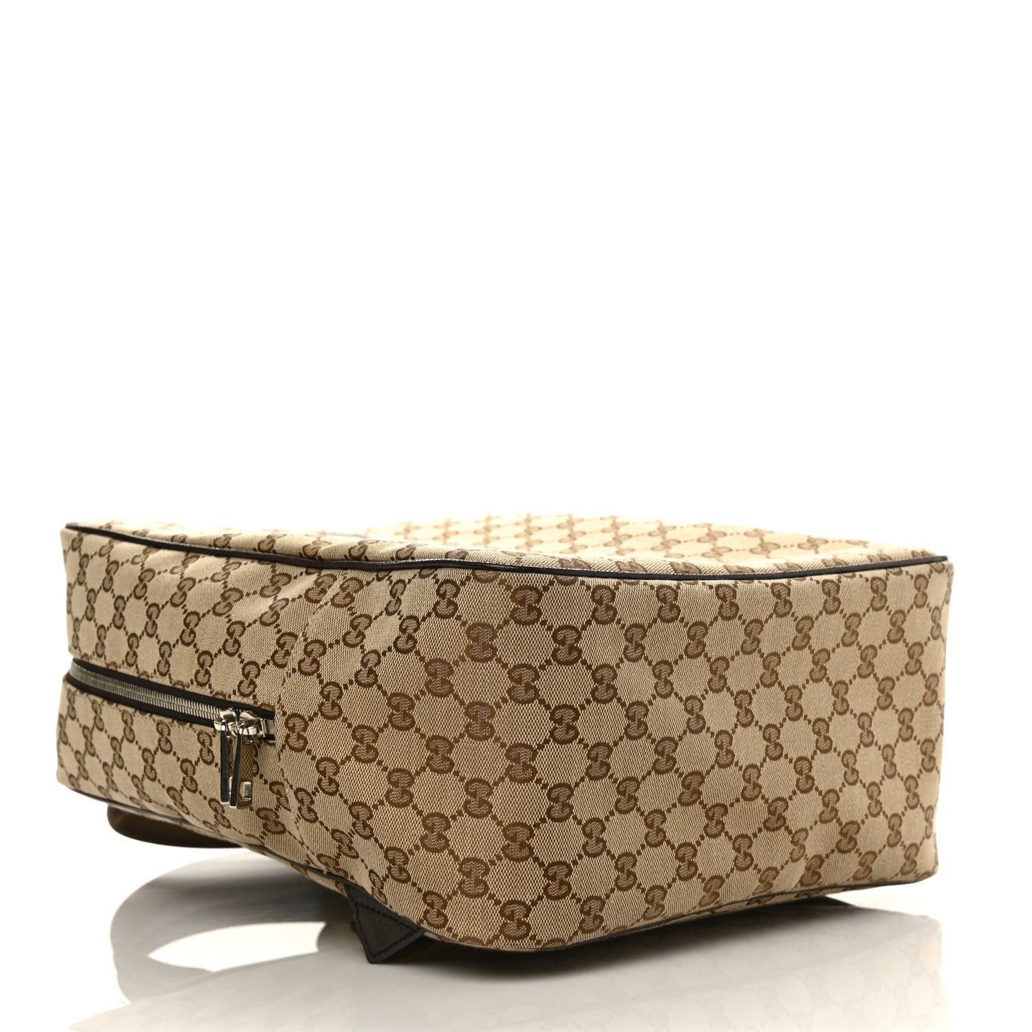 Gucci Monogram Travel Backpack Dark Brown 4 of 10