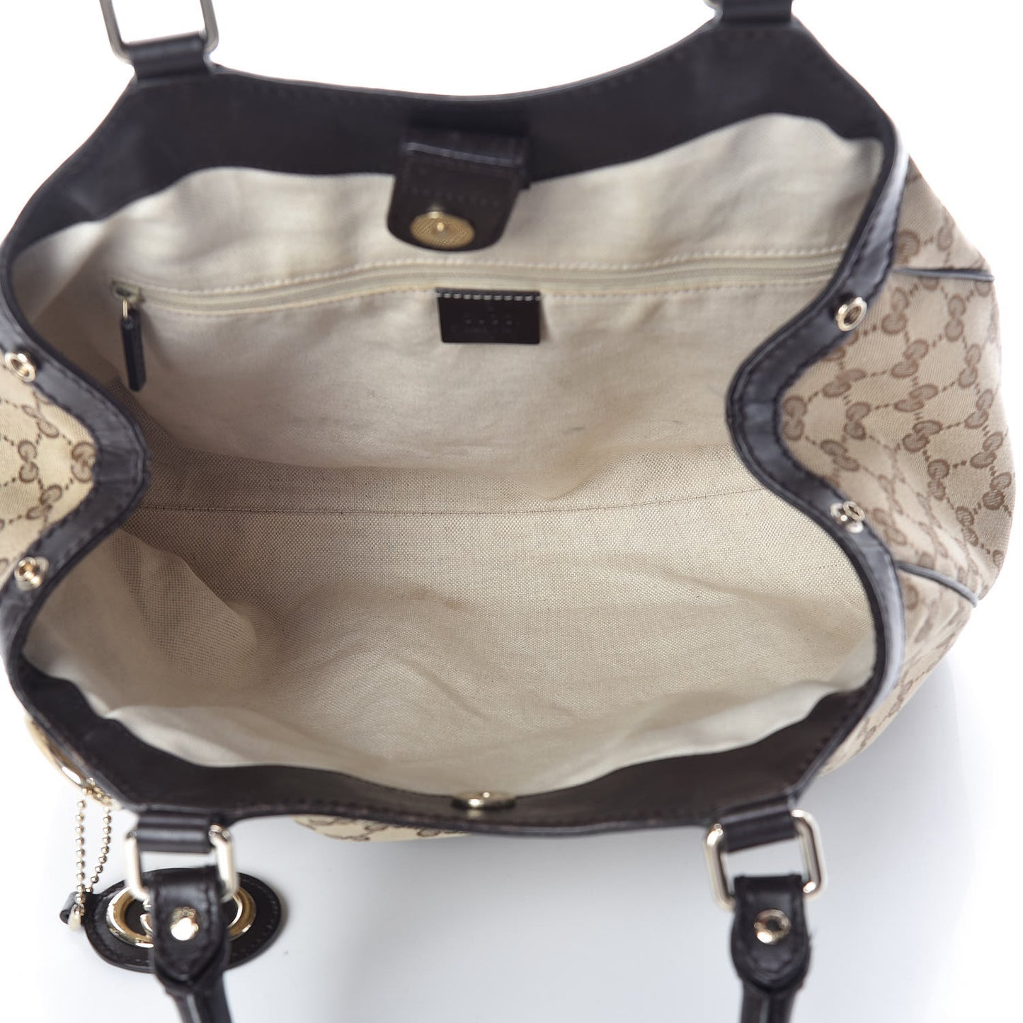 Monogram Medium Sukey Tote Dark Brown