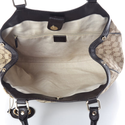 Gucci Monogram Medium Sukey Tote Dark Brown 5 of 23