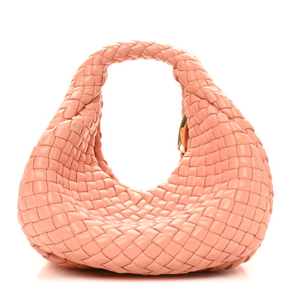 Bottega Veneta Lambskin Padded Intrecciato Mini Jodie Peachy 1 of 12