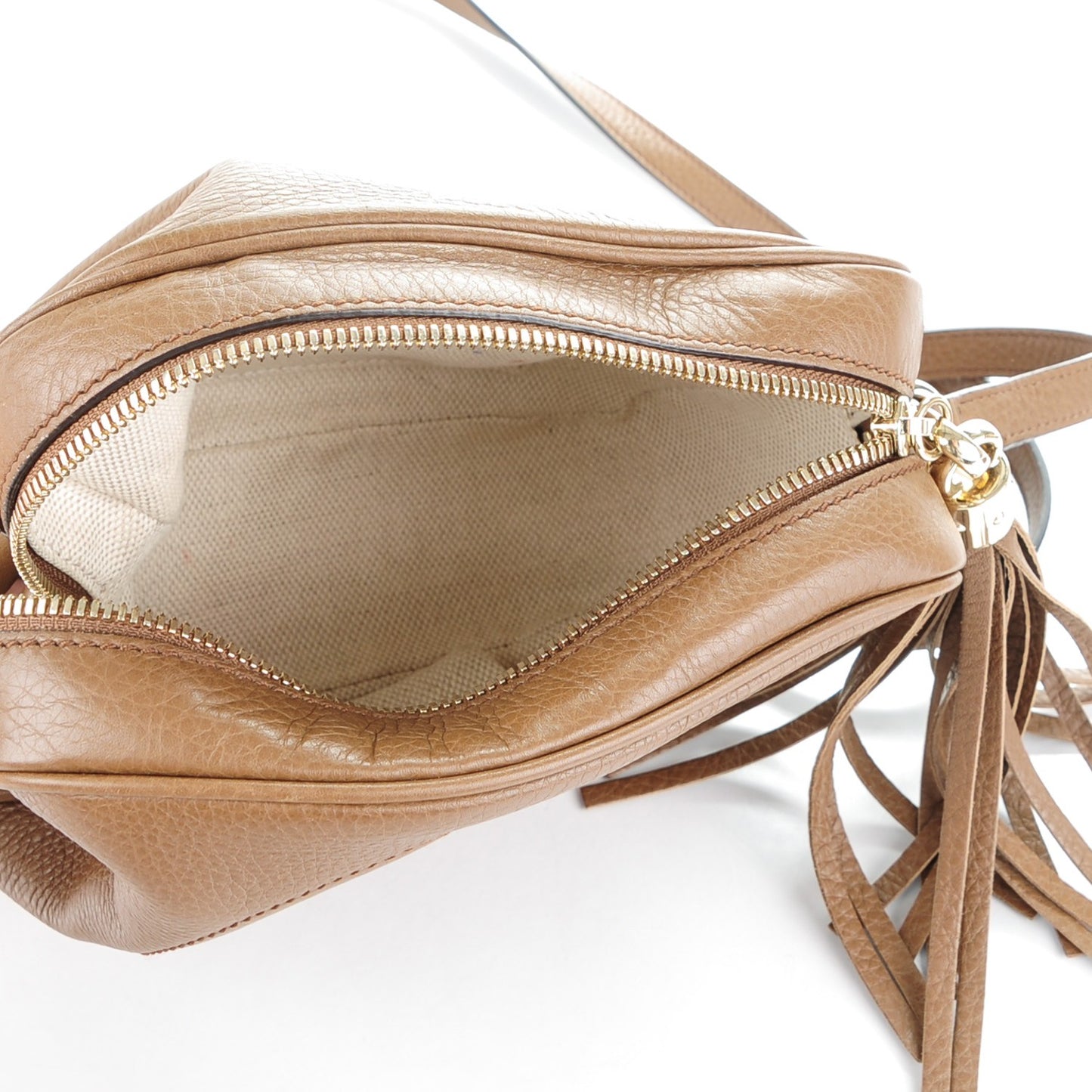 Cellarius Calfskin Small Soho Disco Bag Acero