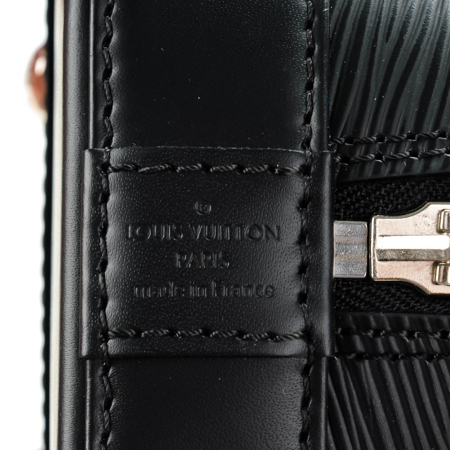 Louis Vuitton Epi Alma BB Black 6 of 7