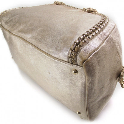 Chanel Luxe Ligne Large Bowler Tote Metallic 5 of 12