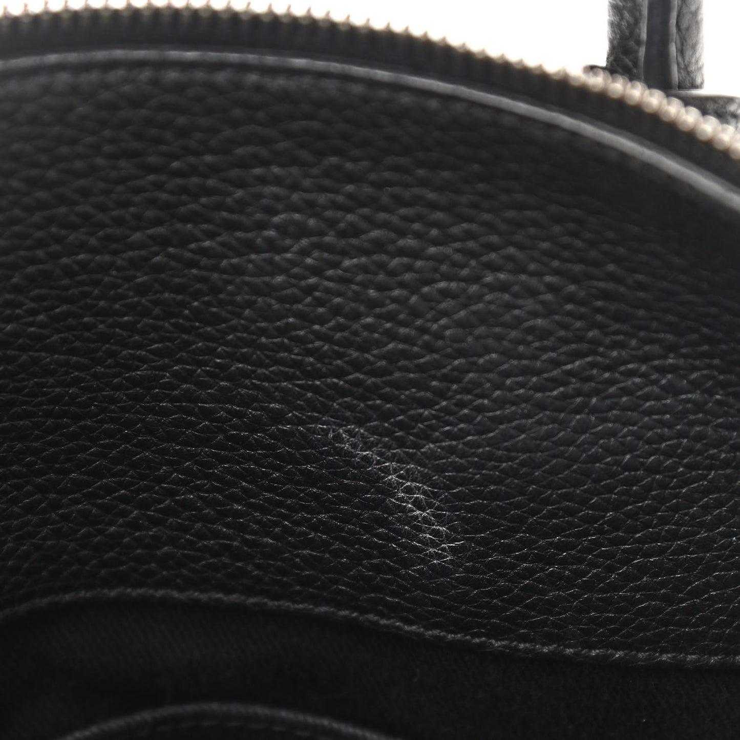 Grained Calfskin Small Supple Sac De Jour Black