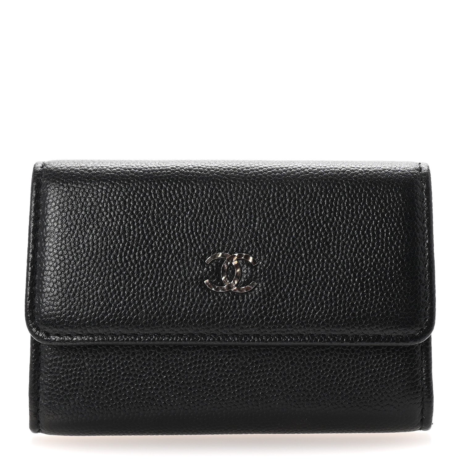 Chanel Caviar Sevruga Card Holder Black 1 of 8