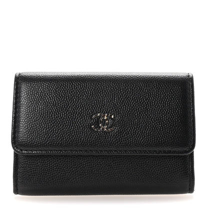 Chanel Caviar Sevruga Card Holder Black 1 of 8
