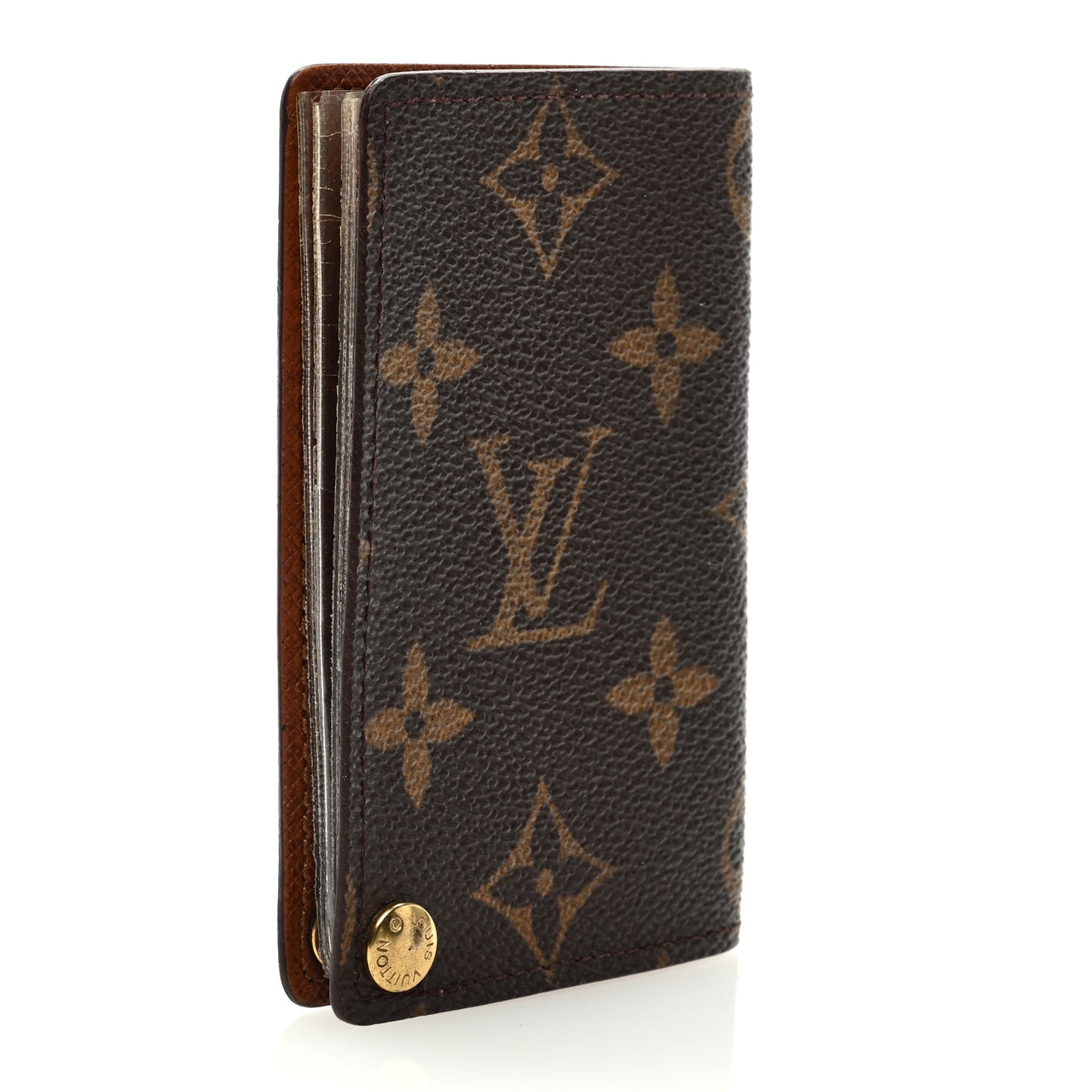 Monogram Credit Card Photo Holder