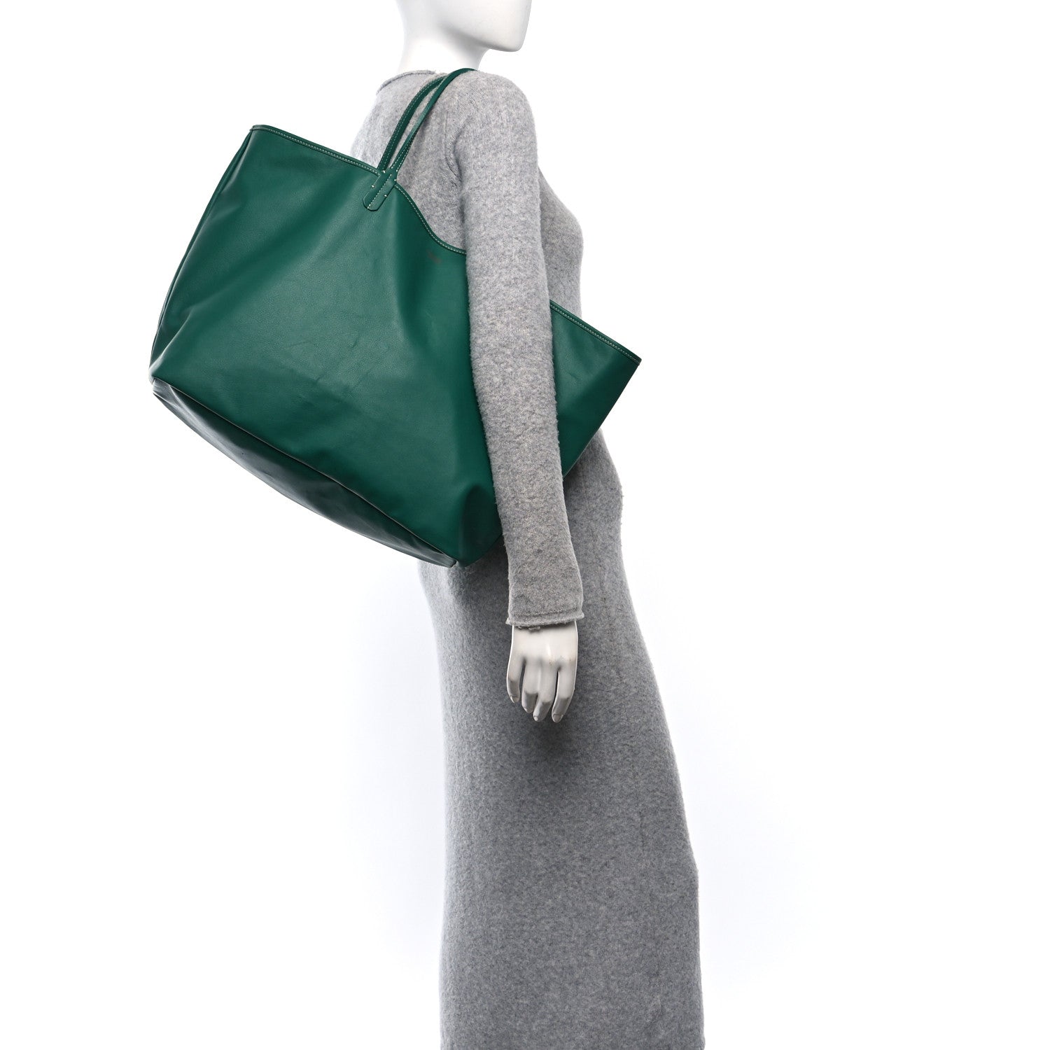 Goyard Goyardine Reversible Anjou GM Green 2 of 19