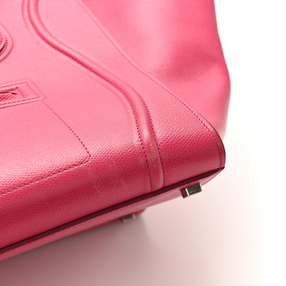 Celine Grained Calfskin Medium Phantom Luggage Fuchsia 14 of 14