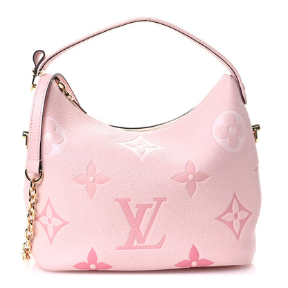 Louis Vuitton Empreinte Monogram Giant By The Pool Marshmallow Hobo PM Bouton De Rose 1 of 9